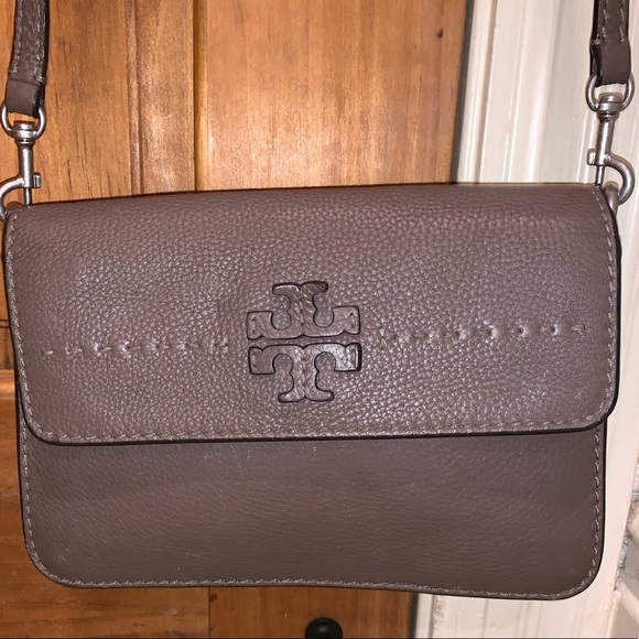 Tory Burch Gray Heron Shoulder Bag - Picture 4 of 7